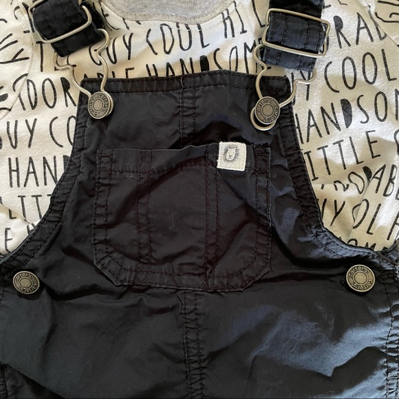 5/$20 | Overalls & shirt set, toddler bib overalls - Picture 4 of 8